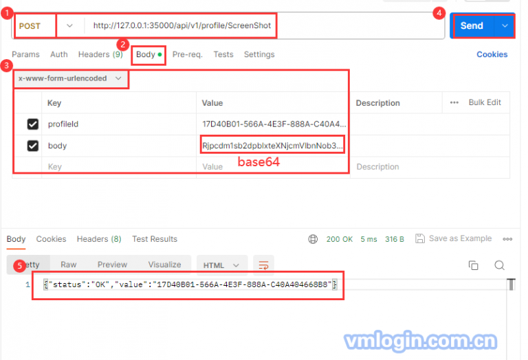 使用API接口在浏览器中截图（ScreenShot） - VMLogin帮助 …